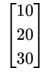 Column Vector