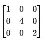 diagonal matrix