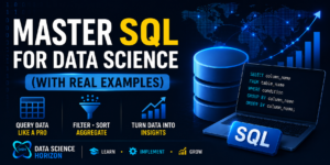 Master SQL for Data Science (With Real Examples)